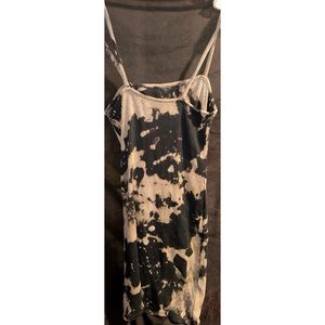 Wild Fable Tye Dye Patterned Spaghetti Strap Body-Con Dress